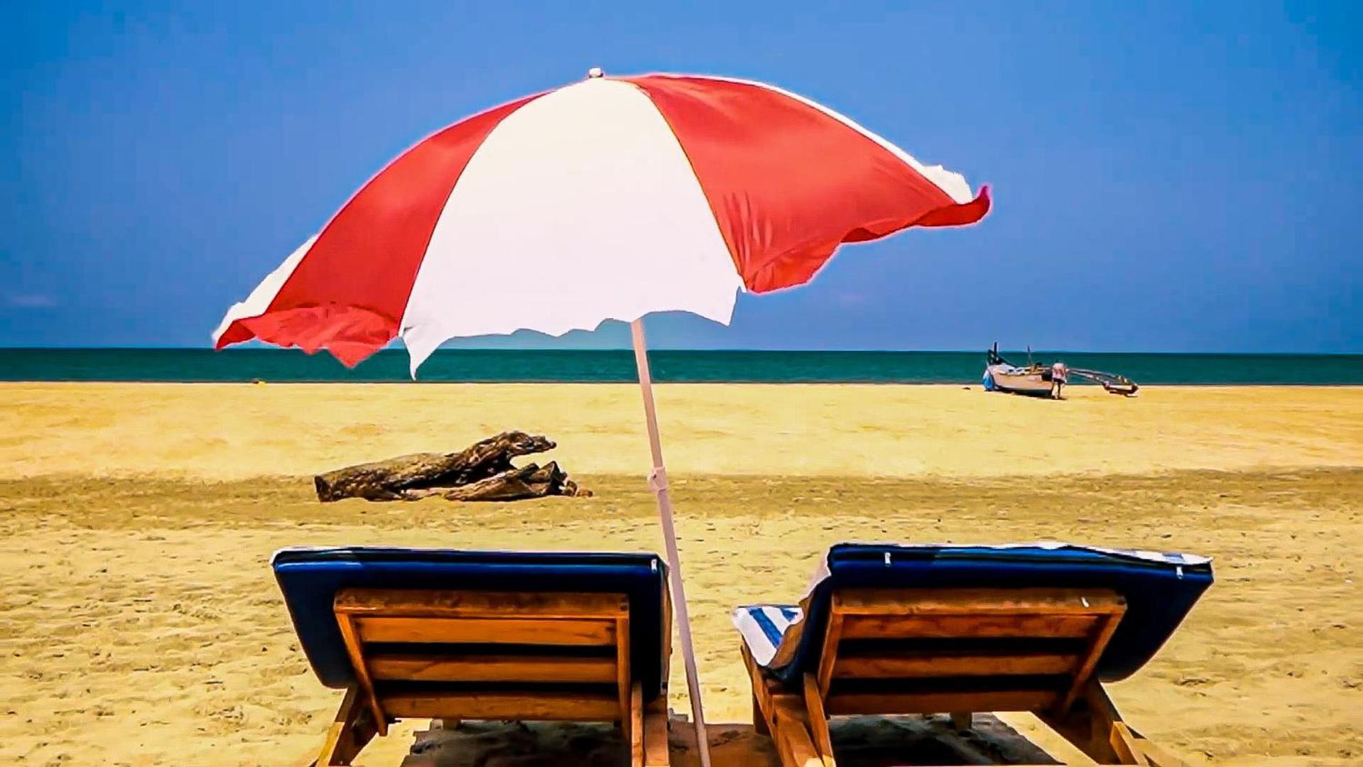 阿贡达 Om Sai Beach Huts酒店 外观 照片